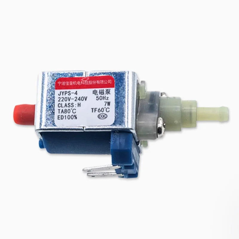 

Jiayin JYPS-4 7 Вт AC 230 в оригинальный плунжерный газовый водяной насос, электромагнитный насос для железа, паровой швабры, отпариватель для одежды