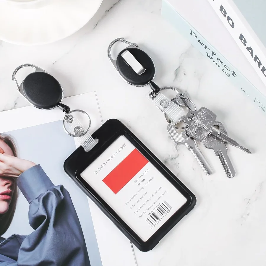 4 عبوات من حامل القلم القابل للسحب مع سلك Dyneema مقاس 31.5 بوصة من السيليكون المرن وحامل التقشير القابل للسحب مثالي لميكانيكي Carpente Nues