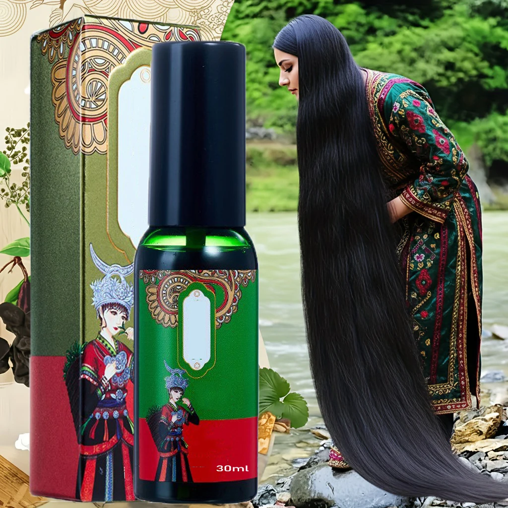 

30ml Fast Hair Growth Oil Natural Anti-loss Hair Regrowth Products Repair Nourish Damaged Hairs Scalp Care Serum For Women Men