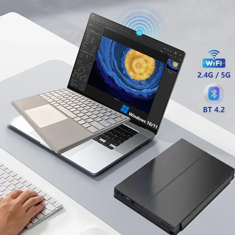 14,1 Polegadas 15,6 Polegadas Full HD N95 I5 I7 512GB Notebooks Touch Screen PC Computadores Laptops