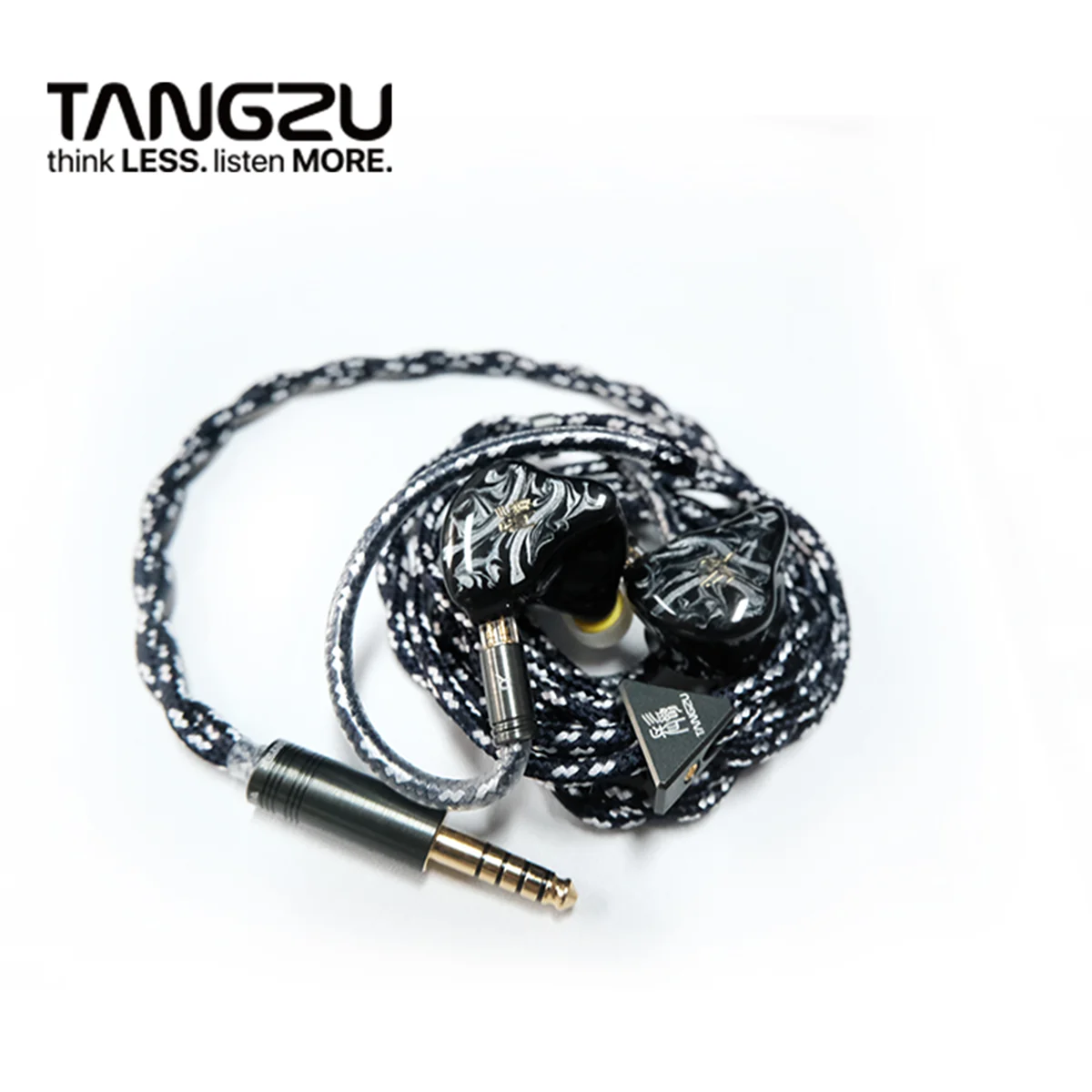 TANGZU BaJie Earphone 1DD+4BA+1Magnetostatic EST+1BC Hybrid Drivers Audiophile Music In Ear Monitors 2Pin Interface 4.4mm Plug