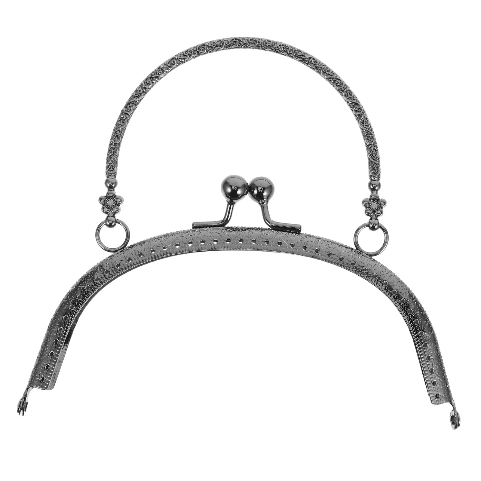 

Металлическая ручка для косметички 16,5 см, компактная, изогнутая, в форме арки, для самостоятельного изготовления сумок, замена, полукруглая рамка, прочная ручка, для путешествий