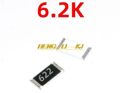 NEW 500PCS 0603 6K2,6.2K OHM 5% smd resistor