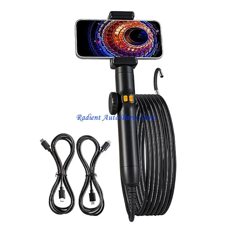

T3EF Industrial Endoscope Inspection Camera 6mm Lens 1080P 6 LEDs Borescope Camera
