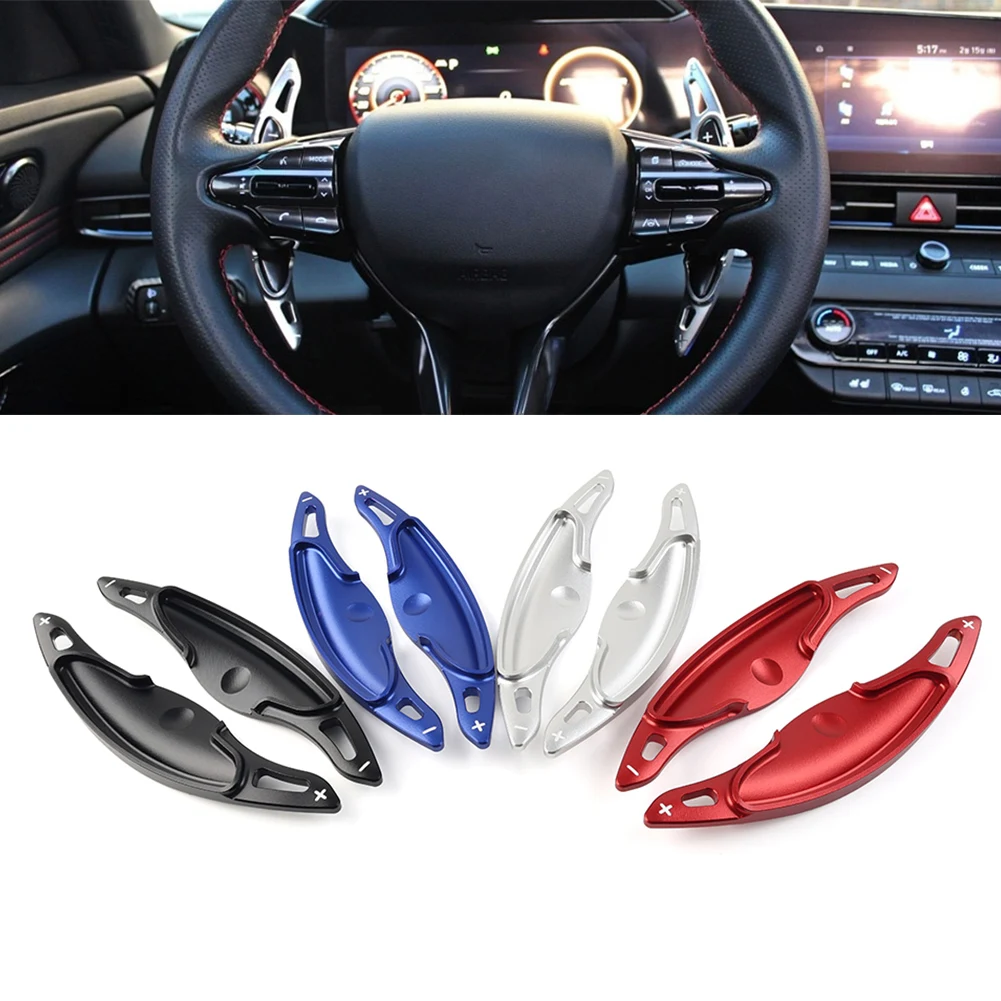 Car Interior Steering Wheel Paddle Shifter Extend Accessories For Hyundai i30 2019 2020 2021 2022 2023