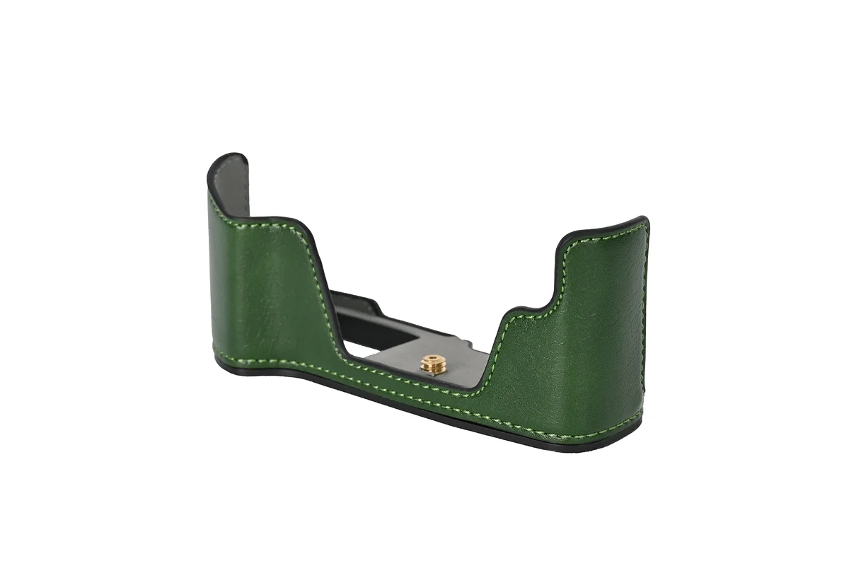 Женская сумка для фотоаппарата, полуободковая основа для фотовспышки Olympus из искусственной кожи Mark III, OMD EM10 III, EM10III, защитная открывающаяся Нижняя крышка