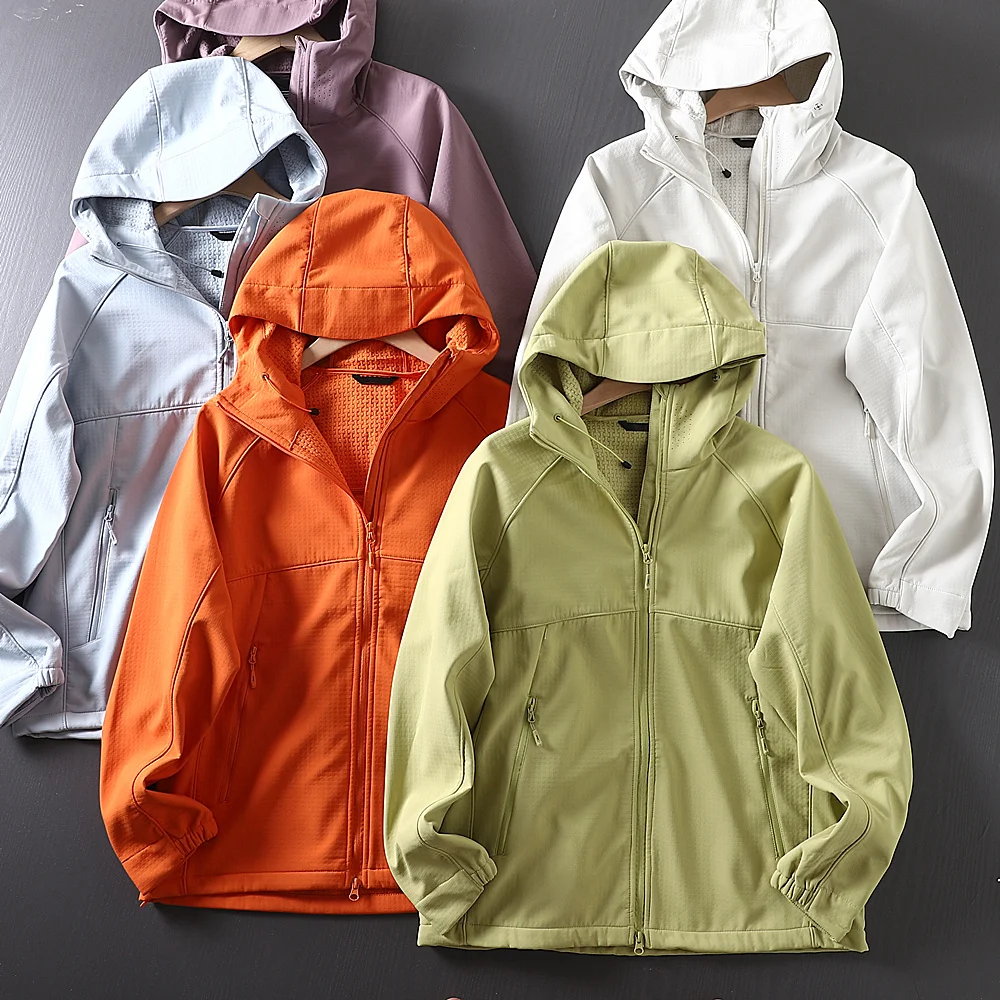 

Уличное водонепроницаемое мягкое желтое пальто на подкладке Fce для пар, мужское осенне-зимнее спортивное теплое пальто с капюшоном