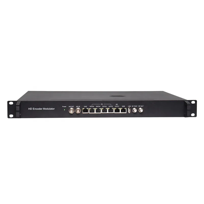 DVB-T DVB-C NTSC ISDB/T HDencoder modulator digital encoder modulator h265 encoder