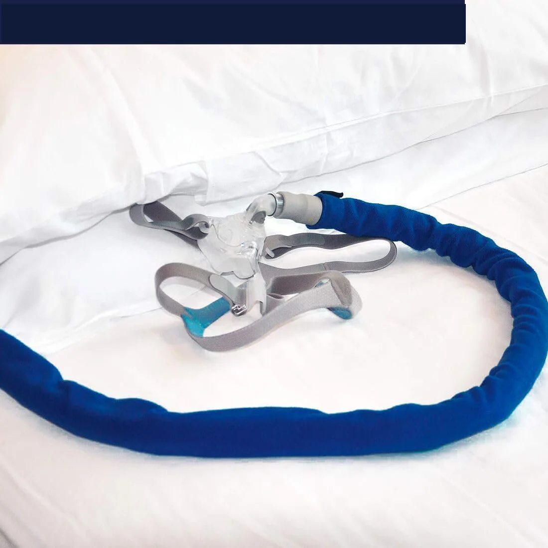 1.8M CPAP Hose Cover Thermal Insulation Tubing Sleeve Compatible Respirator Oxygen Tube Protective Wrap Sleep Accessory