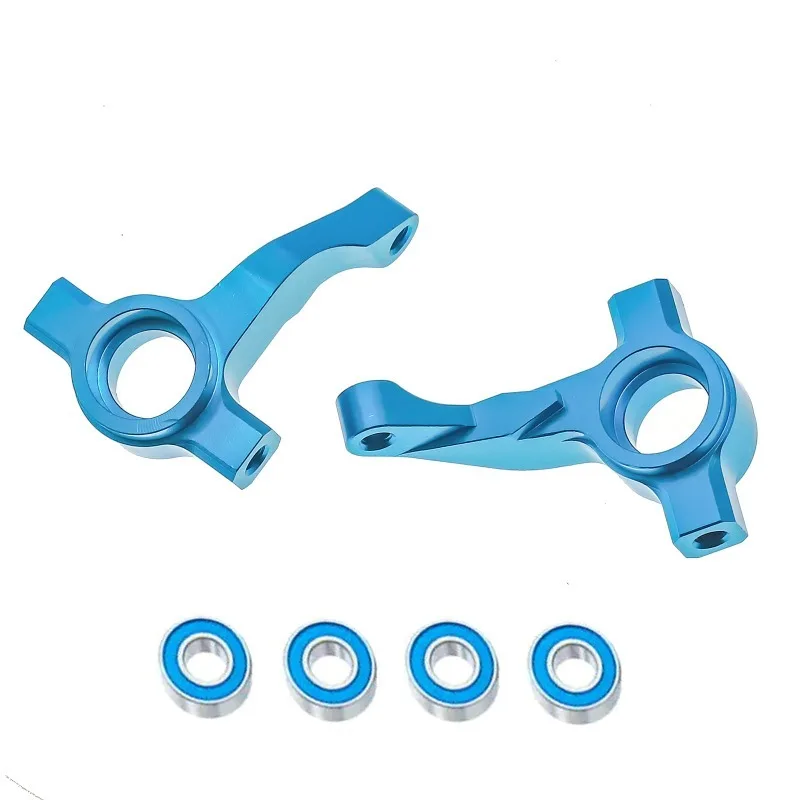Racing Aluminum Front Steering Knuckles Upgrades Parts Accessories for 1/10 Tamiya Fighter Nxgen DT04 58741