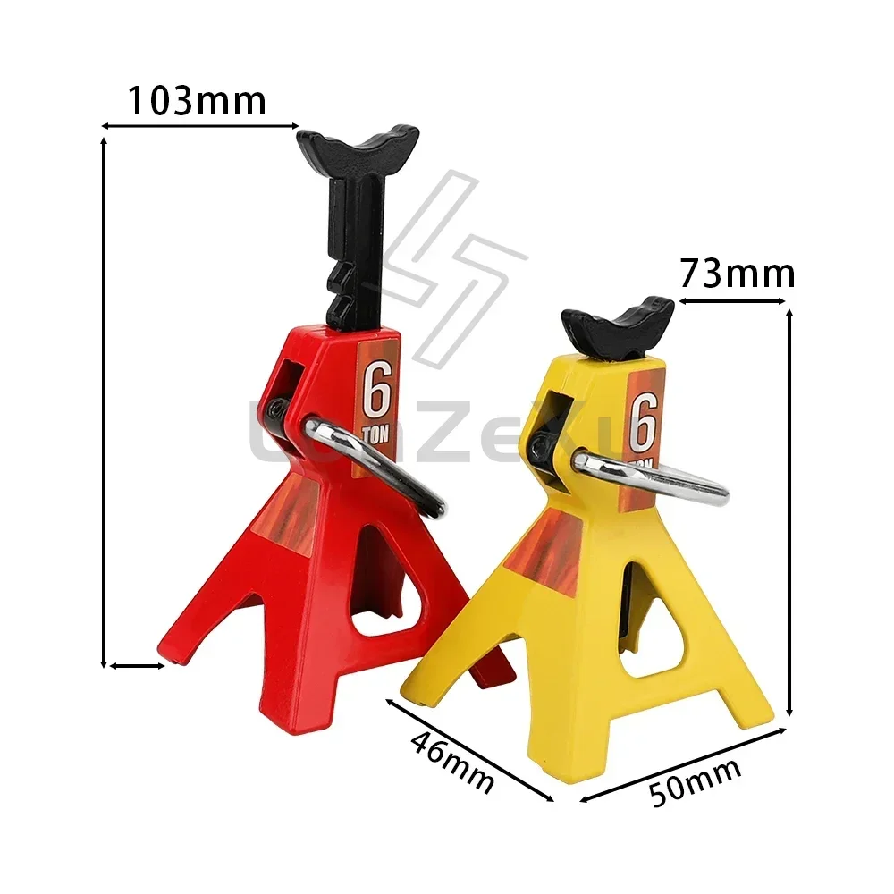 Supports de mini-cric réglables, supports de simulation de sol à souder, supports de cric pour voiture inoler RC 1/10, recommandé, 2 paquets