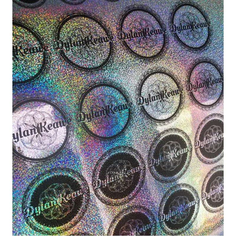 20 0 pieces.Custom.Anti-counterfeiting Void Sticker WarrantyTamper Proof 3D Holographic Label