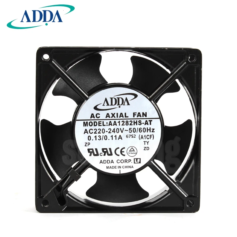 

NEW ADDA AA1282HS-AT 12038 220V 0.13/0.11A cooling fan