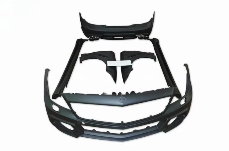 

For CLS W218 WD Style Unpainted Body Kit for 2012-2014 Cars Clip-on Attachment