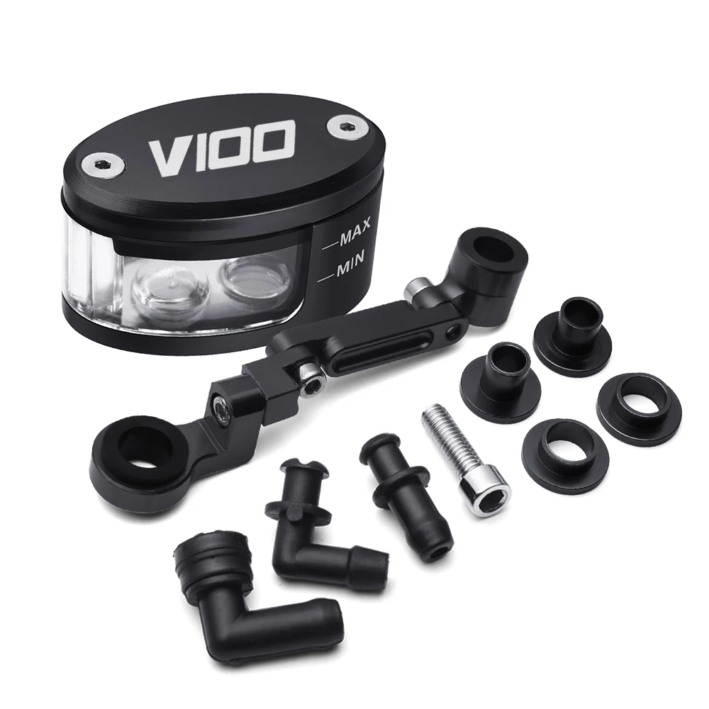 Motorcycle Motorbike Brake Clutch Tank Cylinder Fluid Oil Reservoir Cup Accessories For Moto Guzzi V100 V 100