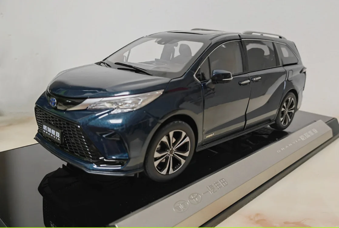 

1:18 Alloy Car Model Of Original Faw Toyota Grivia Mpv Toyoto Granvia Commercial Vehicle In Stock