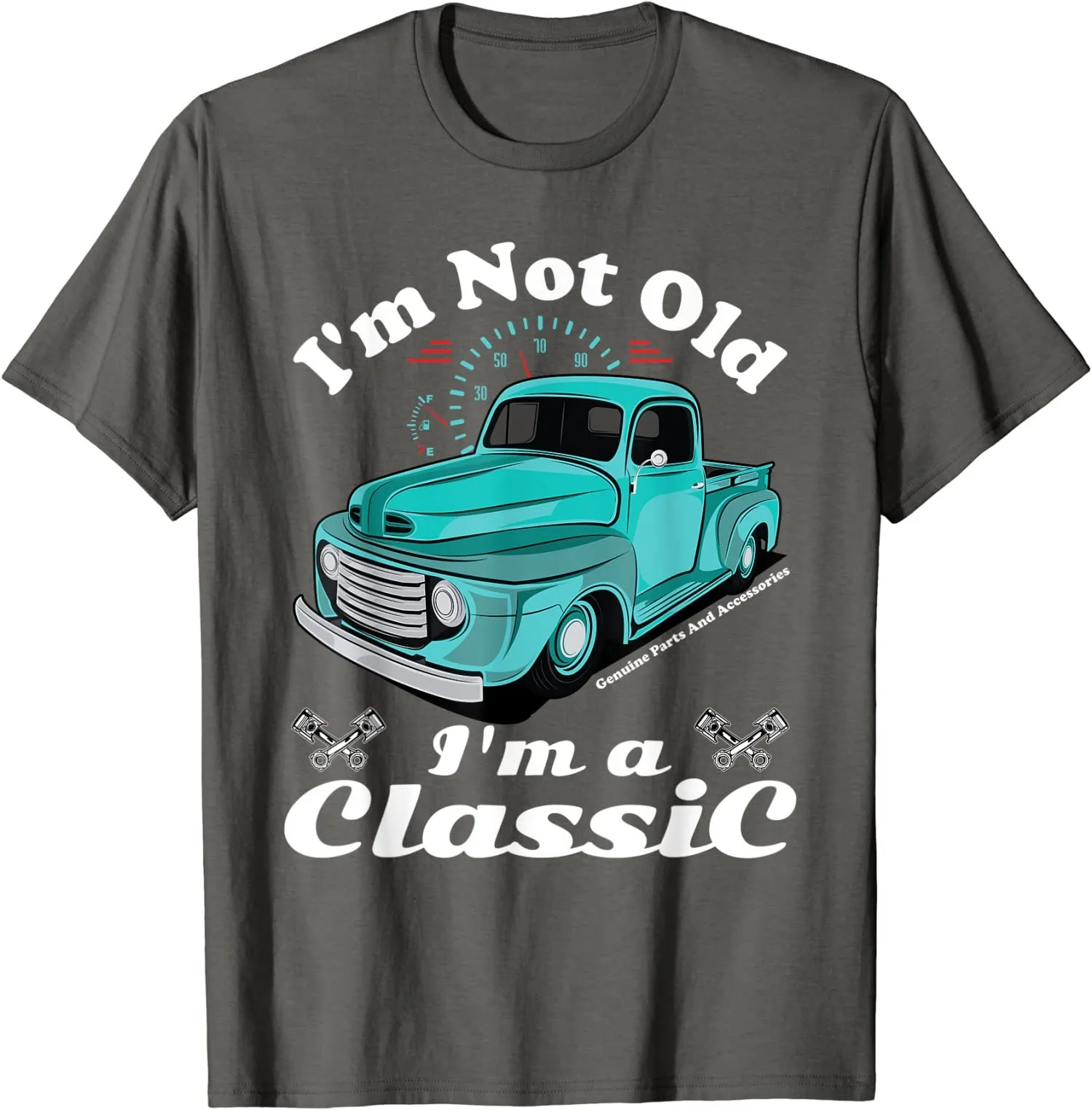 

Винтажная футболка унисекс I'm Not Old I'm Classic Car Truck