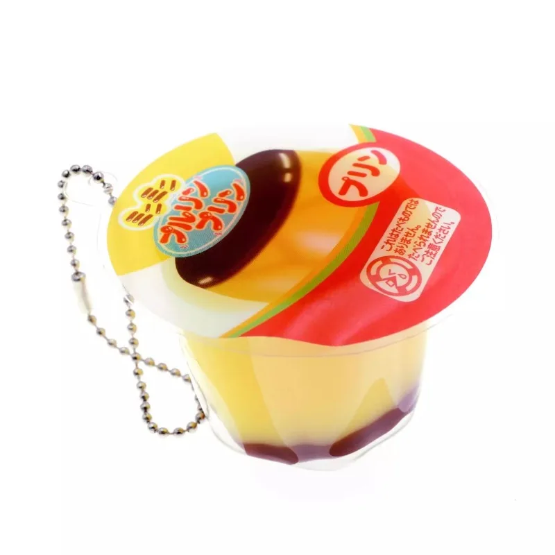 Original J.Dream Gashapon Cute Anime Capsule Toys Q Play Jelly Pudding Keychain Kawaii Doll Miniature Figure Gift