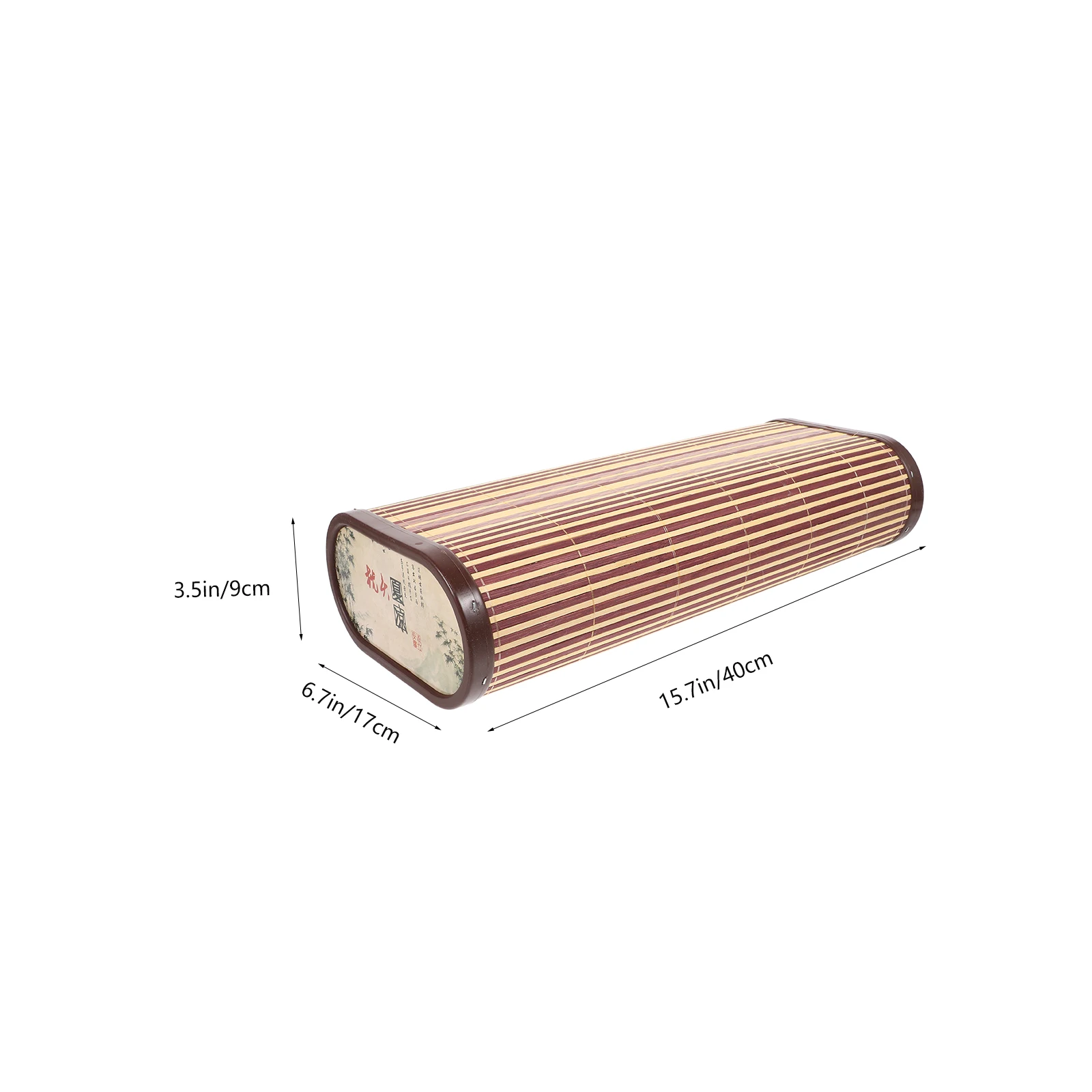 Almohada ergonómica de bambú hecha a mano, cojín de cuello transpirable refrescante, soporte Lumbar, almohada para dormir, accesorios de decoración del hogar de bambú