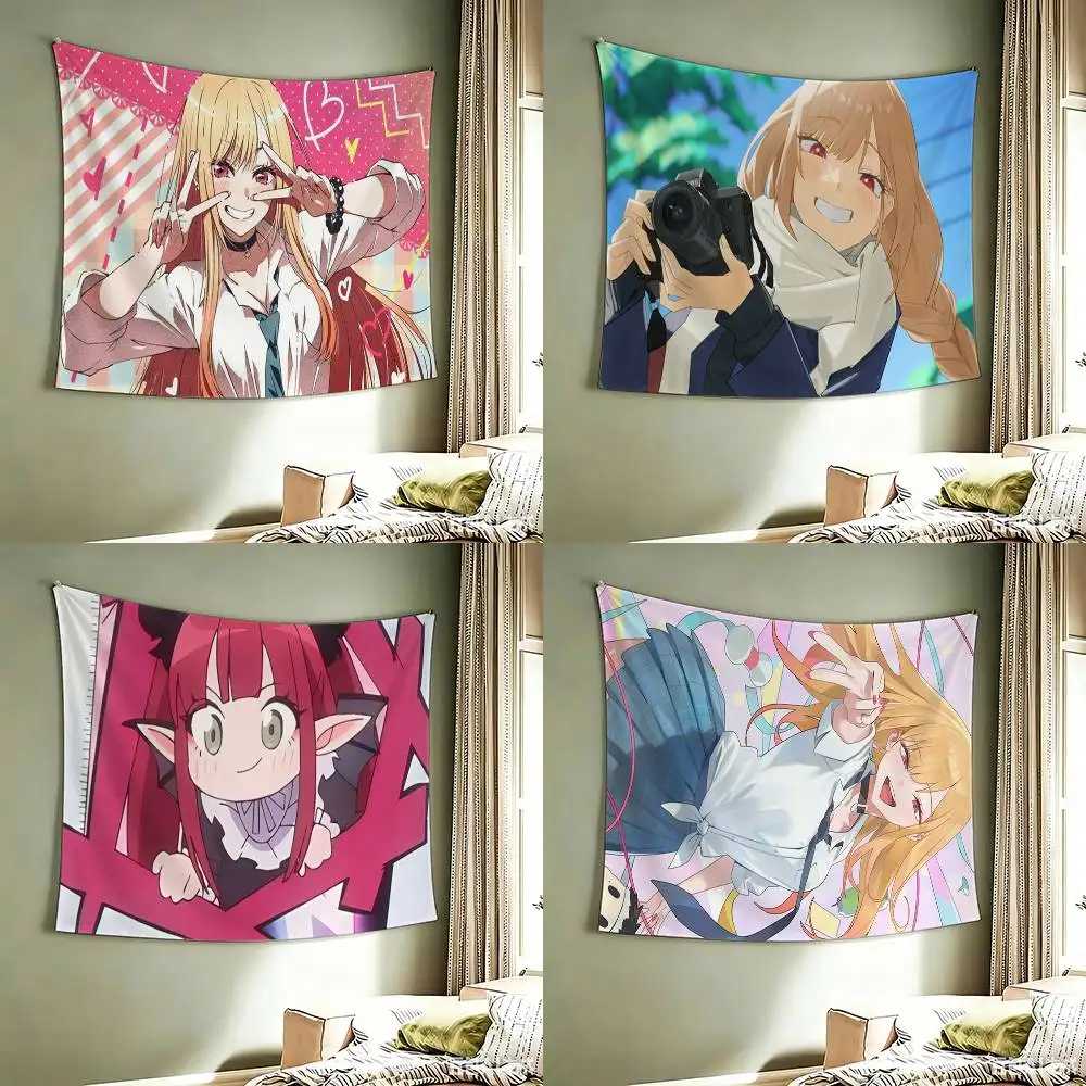 

Cute Anime Girl Marin Kitagawa My Dress-Up Darling flag Best Price Decoration Outdoor Picnic Party Art Hanging Party