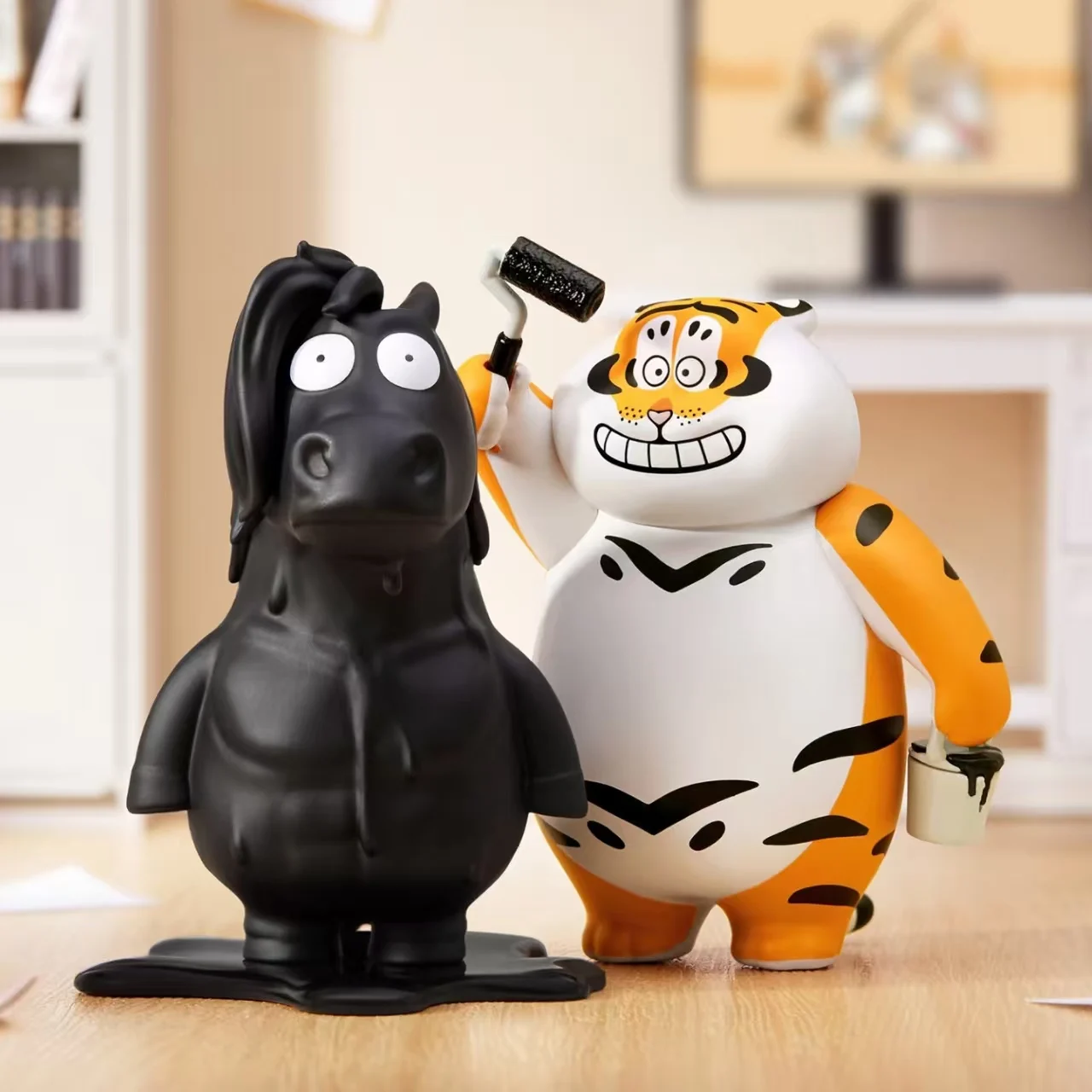 

Новая коллекционная фигурка-сюрприз I Am Not Chubby Mamafu Rich Series для декора дома, модный подарок на Новый год