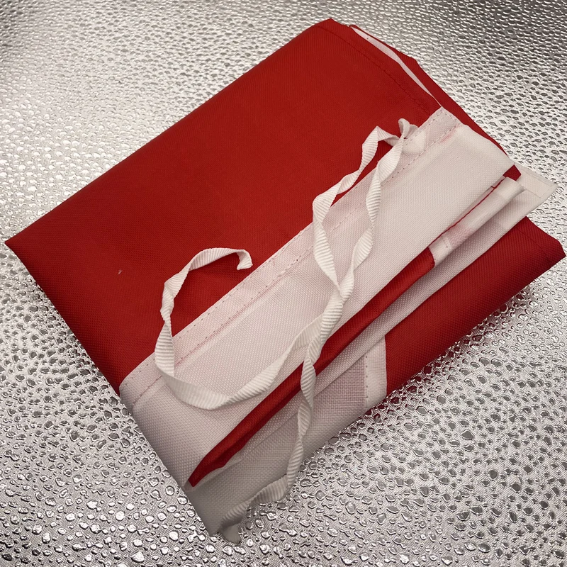 Bandera de buceo de 14x22,5 pulgadas, señal subacuática para buzo, bandera roja blanca de buceo, 35x57cm