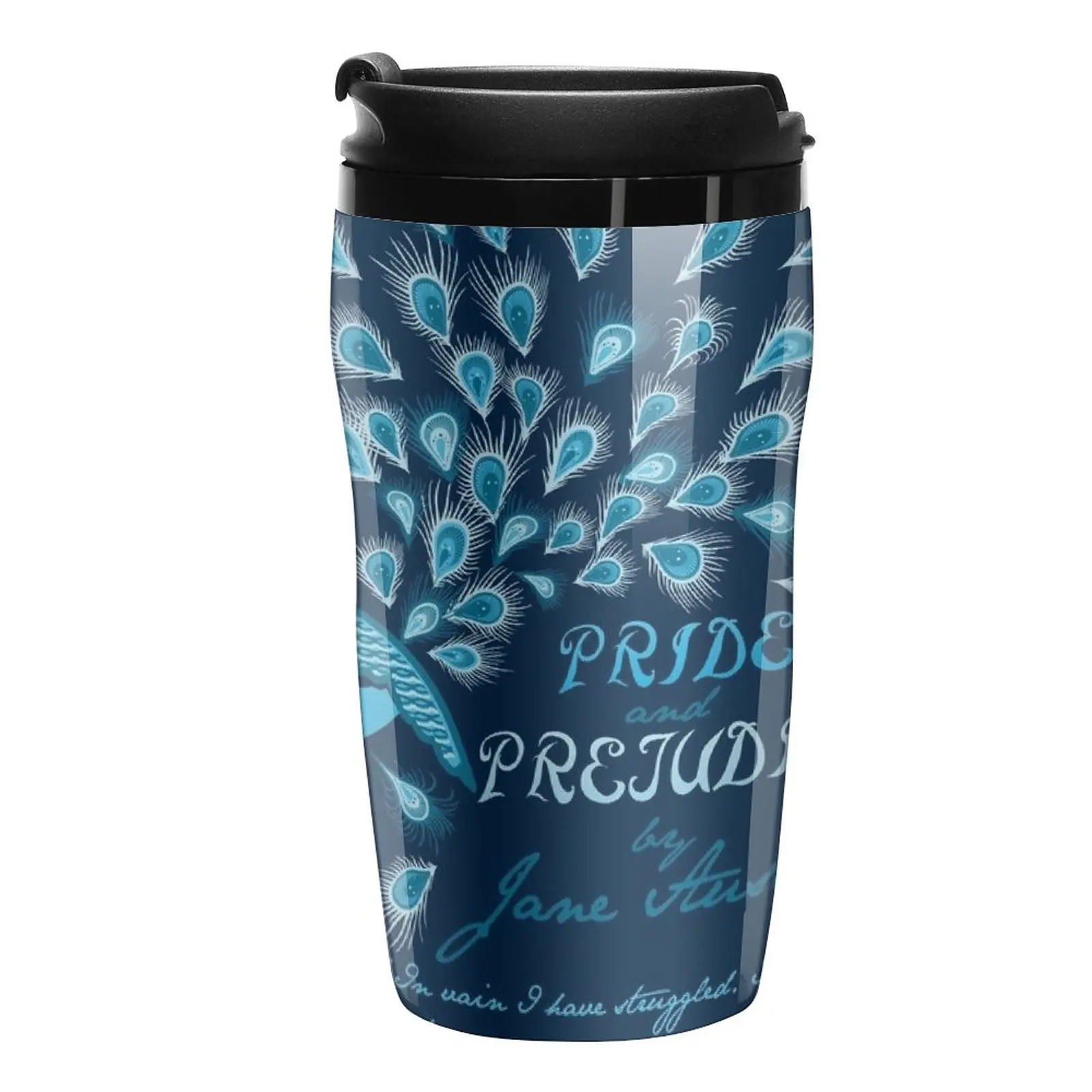 

New Paisley Peacock Pride and Prejudice: Classic Travel Coffee Mug Teaware Cafes Coffee Set Cups And Mugs Thermos Coffee