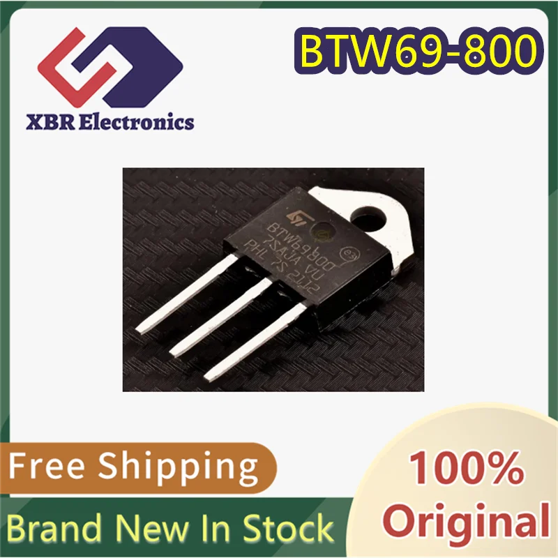 

(5/50 pieces) BTW69-800 BTW69800 Unidirectional Thyristor High-Power Transistor TO-3P Brand New Original Packaging