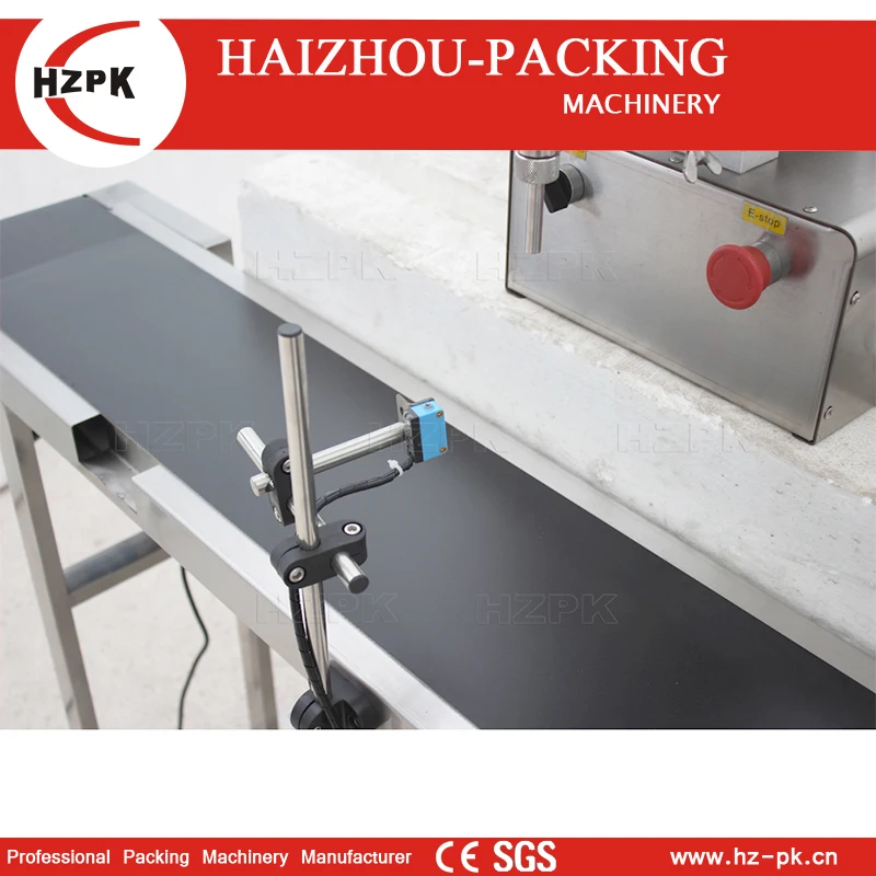HZPK Semi-automatic Paste Filling Machine Conveyor Belt Accessories Can Be Used To Fill Beverages Jams HZ-1400S