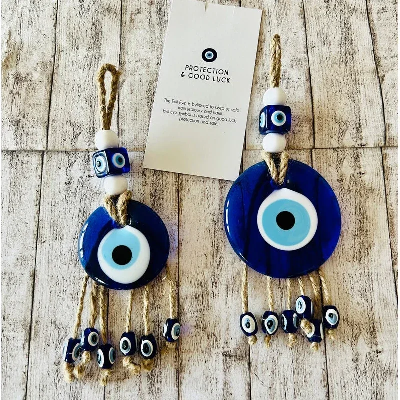 

Evil Eye Wall Hanging House Protection Home Decor New Home Gift Idea Good Luck Protection for Home Decor Wall Car Decoration