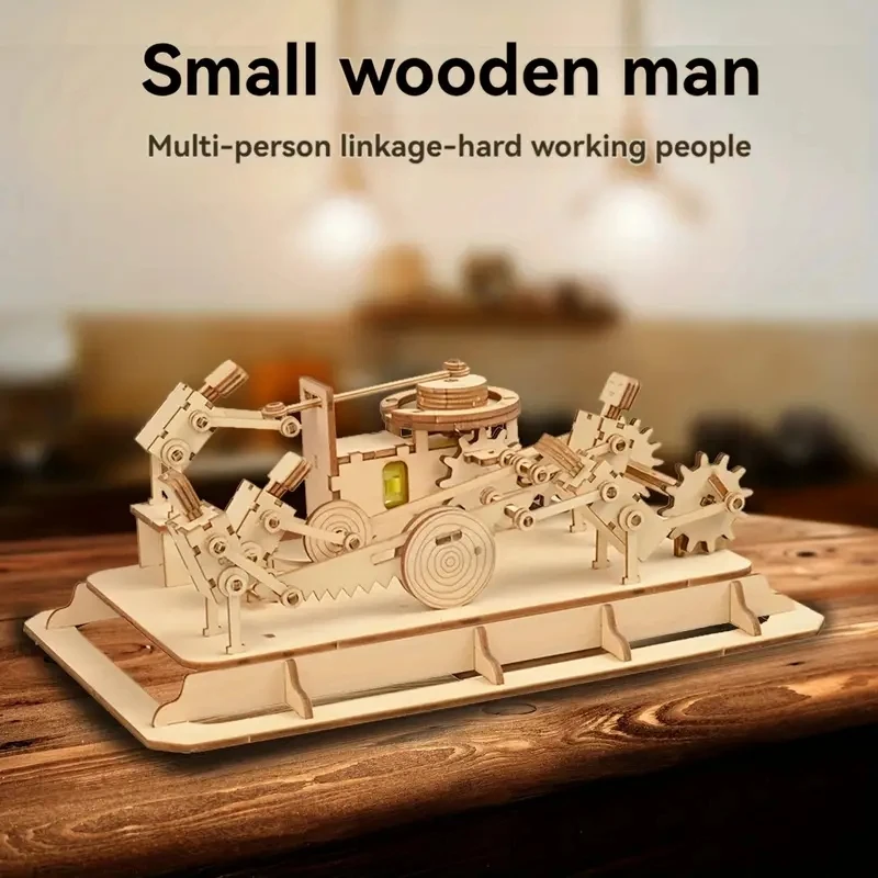 

3D Wooden Puzzle, Scale Model,DIY Model Kit, Handcraft Gift,Home Decoration,Mechanical Model Kit, Building Toy