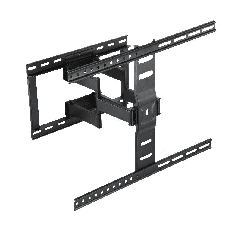 

Slim 6 Arm Adjustable Metal TV Wall Mount Bracket TV Rack and Cart Large Size 80 Inches