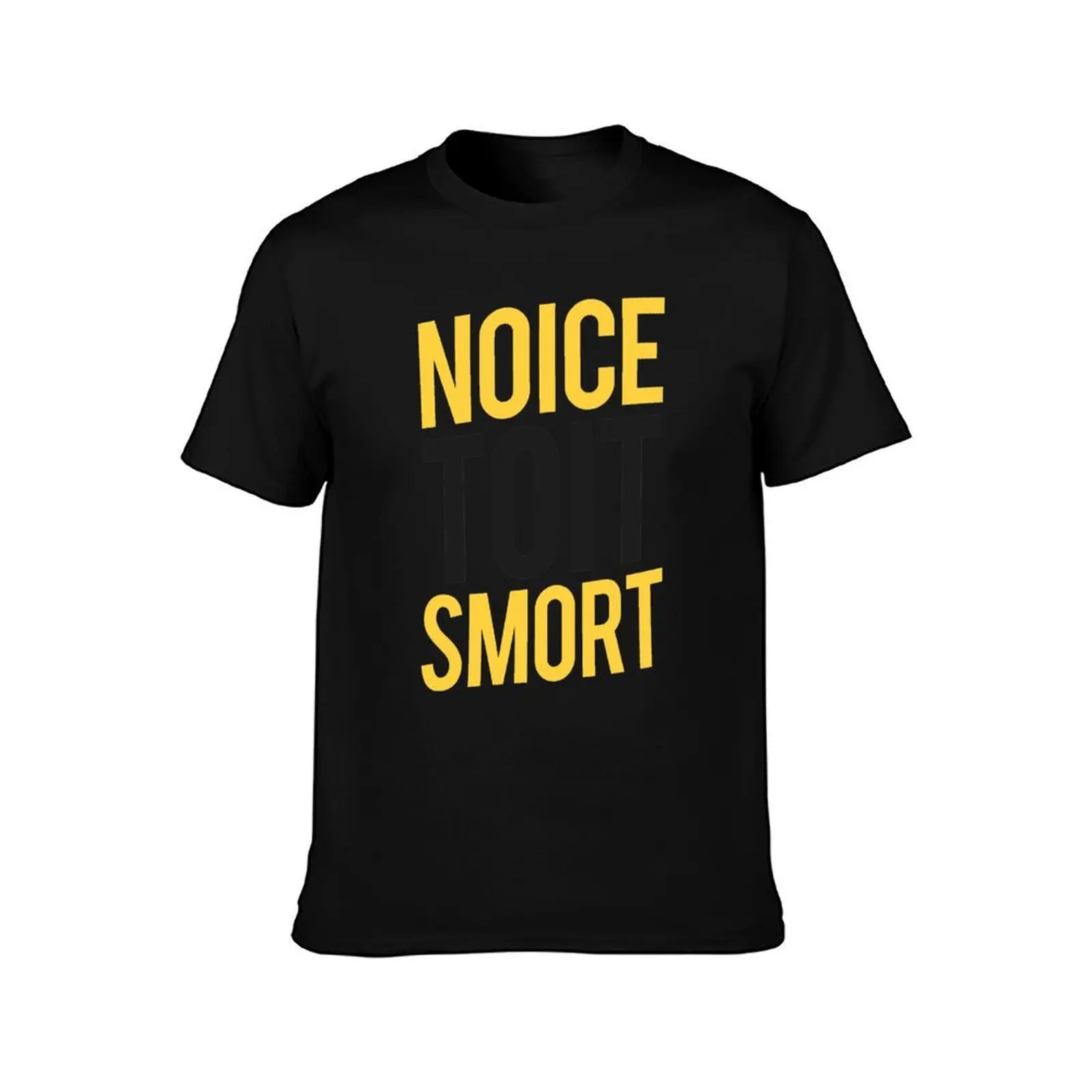 Noice / Toit / Smort - Stacked T-Shirt Fashion Graphic Tee for Men T-Shirt