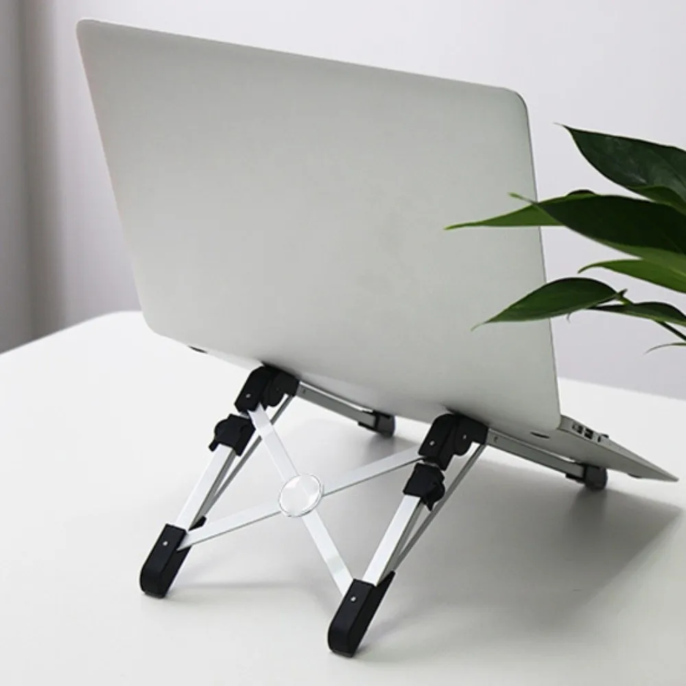 

Adjustable Laptop Holder Stand Foldable Portable Laptop Cooling Bracket Lifting Non-slip Notebook Support Base Office/Home Use