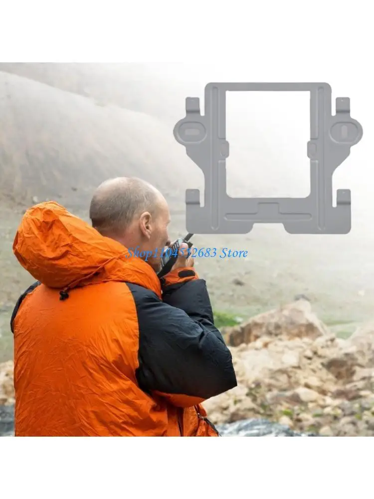 Video Intercom Mount Universals Mounting Plate Aluminum Alloy Surfaces Mounting Bracket for KH6360-C KH6350-CX1 