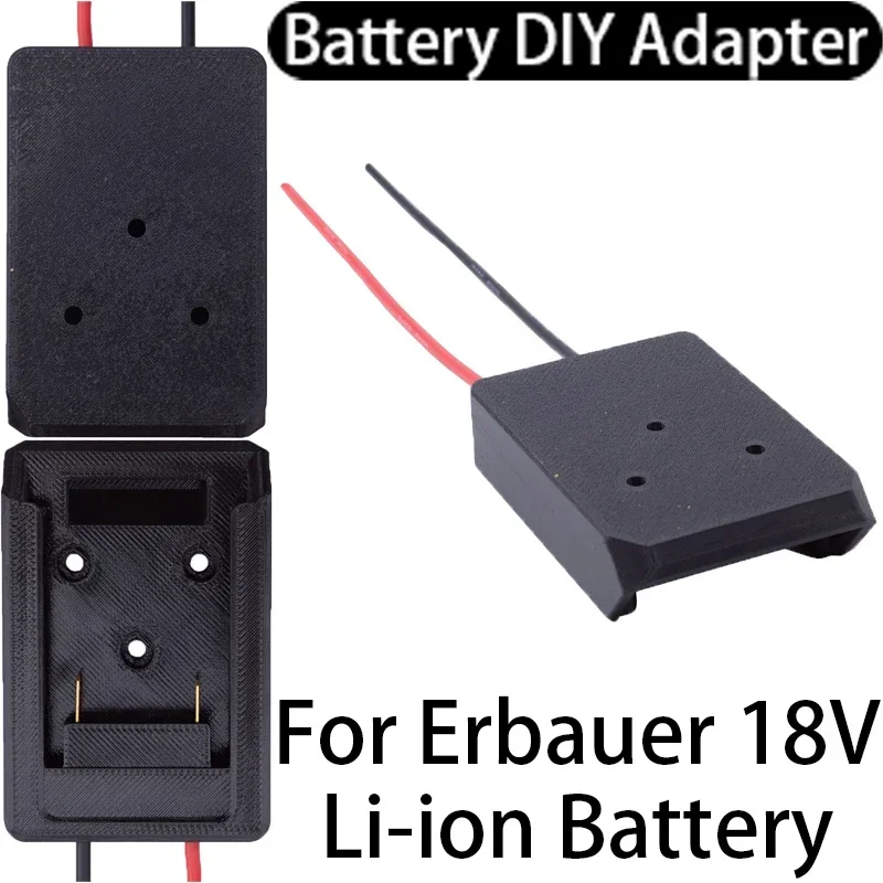 

DIY Adapter for Erbauer 18V EXT Li-ion Battery Adapter Performancer Connector 14AWG DIY Adapter for Foy Machines, Cars