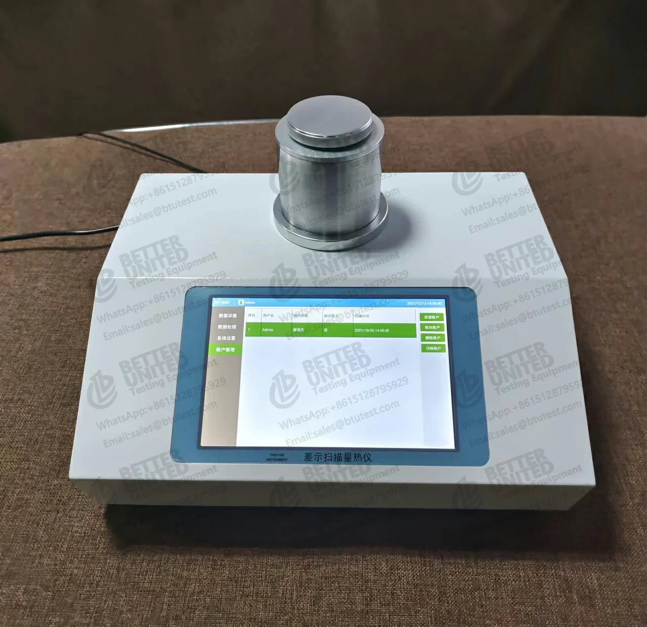 Calorimetro automatico per scansione differenziale