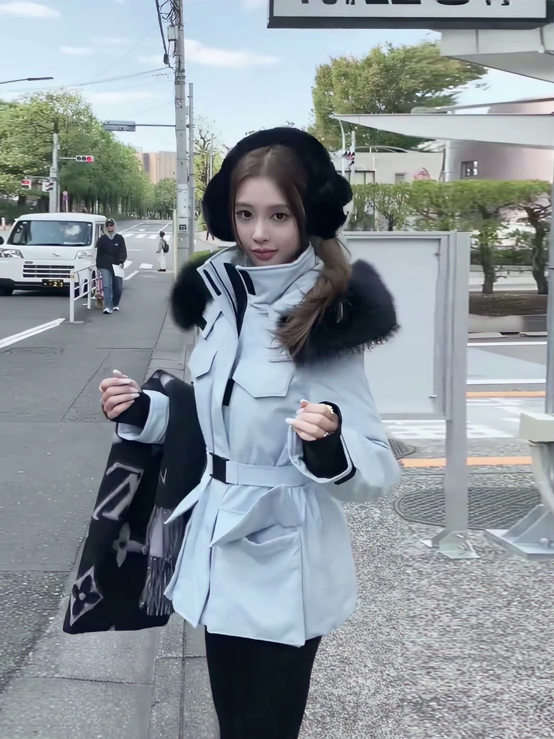 

Women's Hooded down Jaet White Du Feather Warmth Korean Sle Design Winter New Arrival Faionable Outdoor Coat