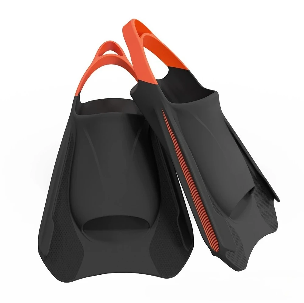 Adult Portable Short Swim Fins Freestyle Practice Float Diving Underwater Dual purpose Training Accessories