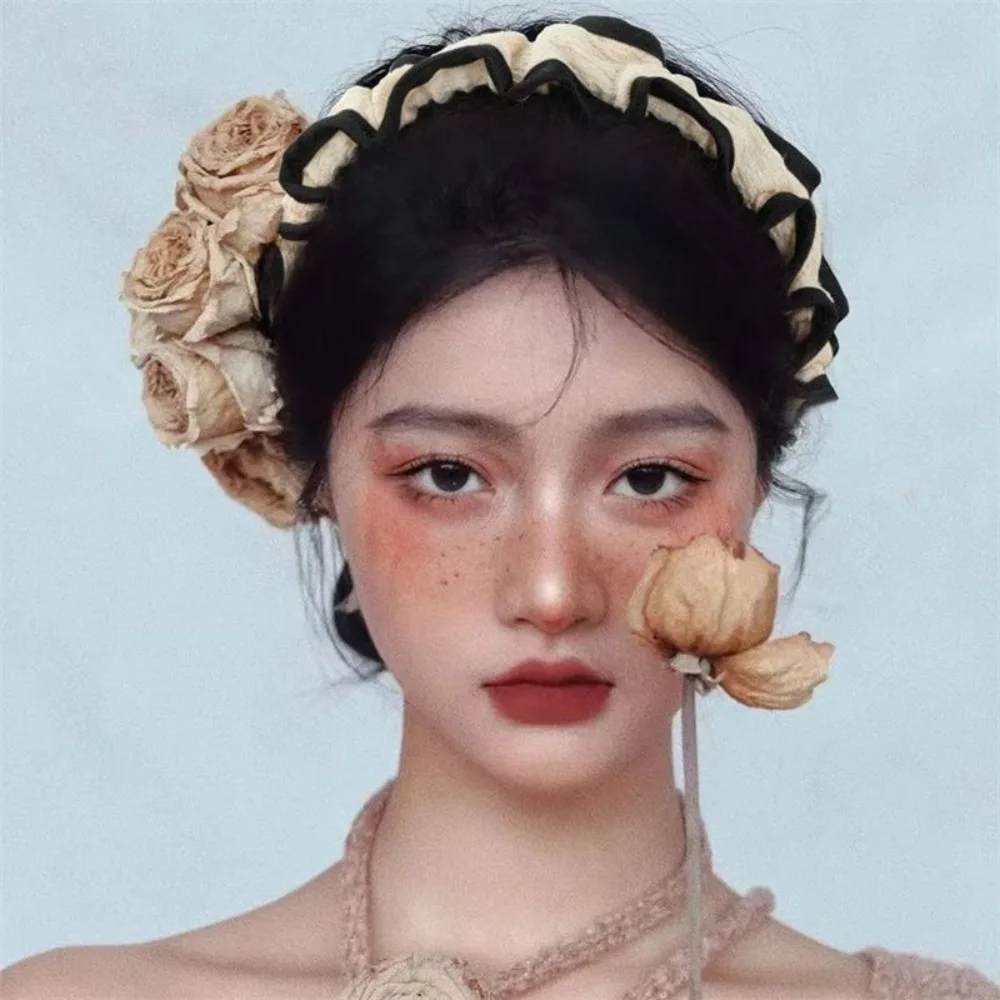 Новая Милая Корейская повязка на голову, заколка для волос для йоги, элегантный держатель для волос, украшение для волос, повязка для волос меньшего размера на лицо