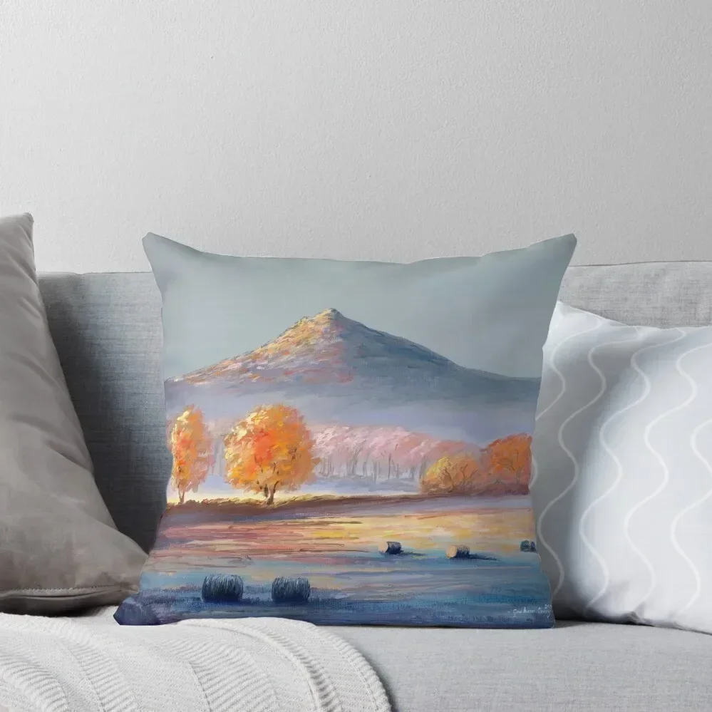 

Autumn glow of Bennachie Throw Pillow Decorative pillow case christmas cushions covers pillow