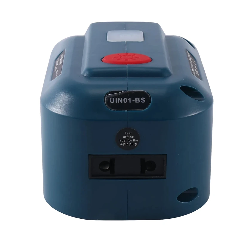 For  Inverter Generator With Dual USB LED Light Torch For  18V Lithium Battery Portable Power Inverter BOS220V