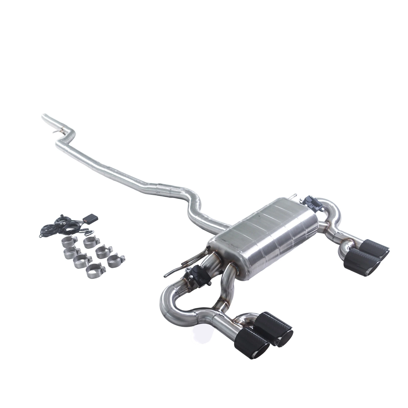 

Suitable for BMW 320i, 325i, 328i, 330i, 420i, 425i, 428i, 430i 2.0t, f30, f35, f36 Catback with valve exhaust system