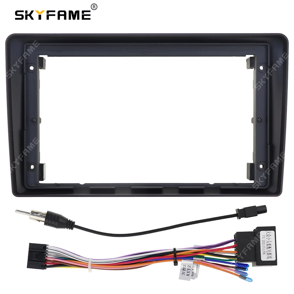 

SKYFAME Car Frame Fascia Adapter Canbus Box Decoder Android Radio Dash Fitting Panel Kit For Volkswagen Bora