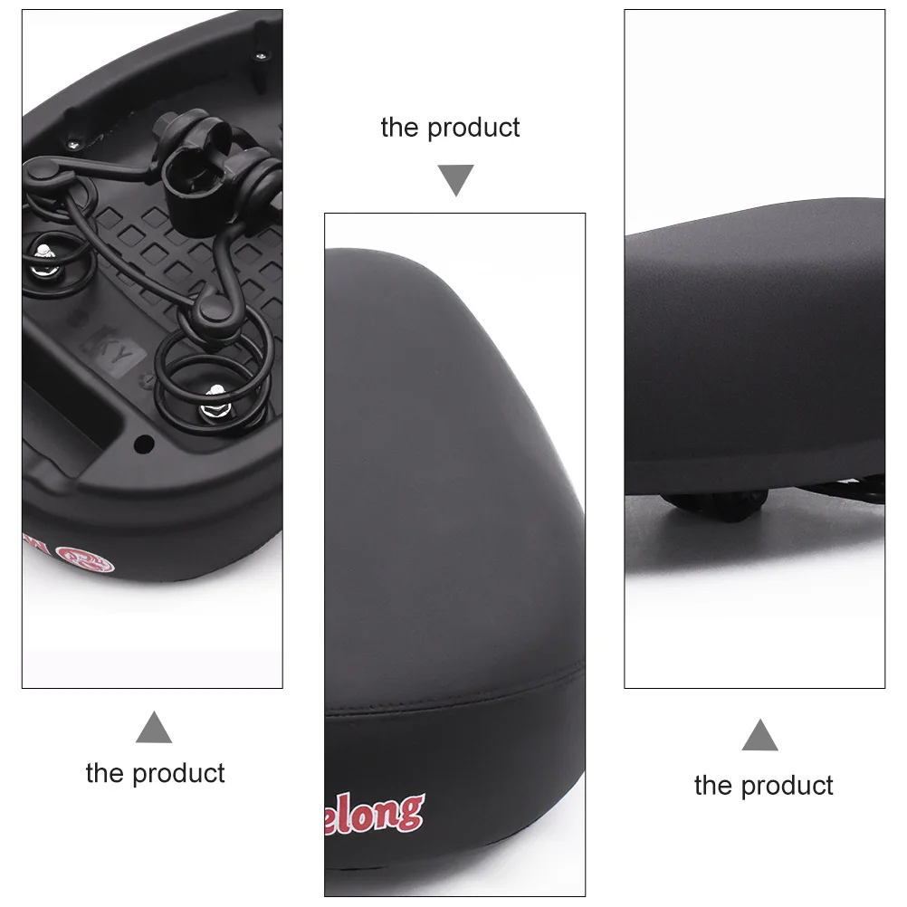 

Waterproof Seat Cushion Electric Bike Saddle Comfortable Sponge Pad Durable Shock Absorption Anti Slip Portable Gifts