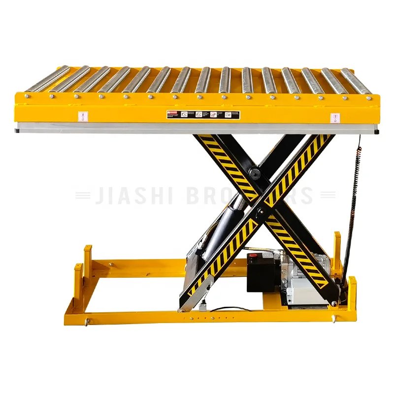 System CE Certified Direct Factory Supply Ultra Low Fixed Scissor Lift Table High-Precision Electric Hydraulic