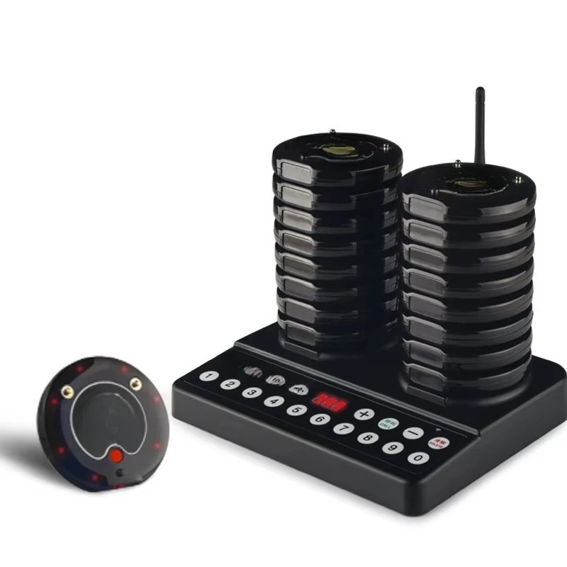 X-Q30 Wireless Queue Paging System Waiter Queuing System Pager for Restaurant/Coffee Shop