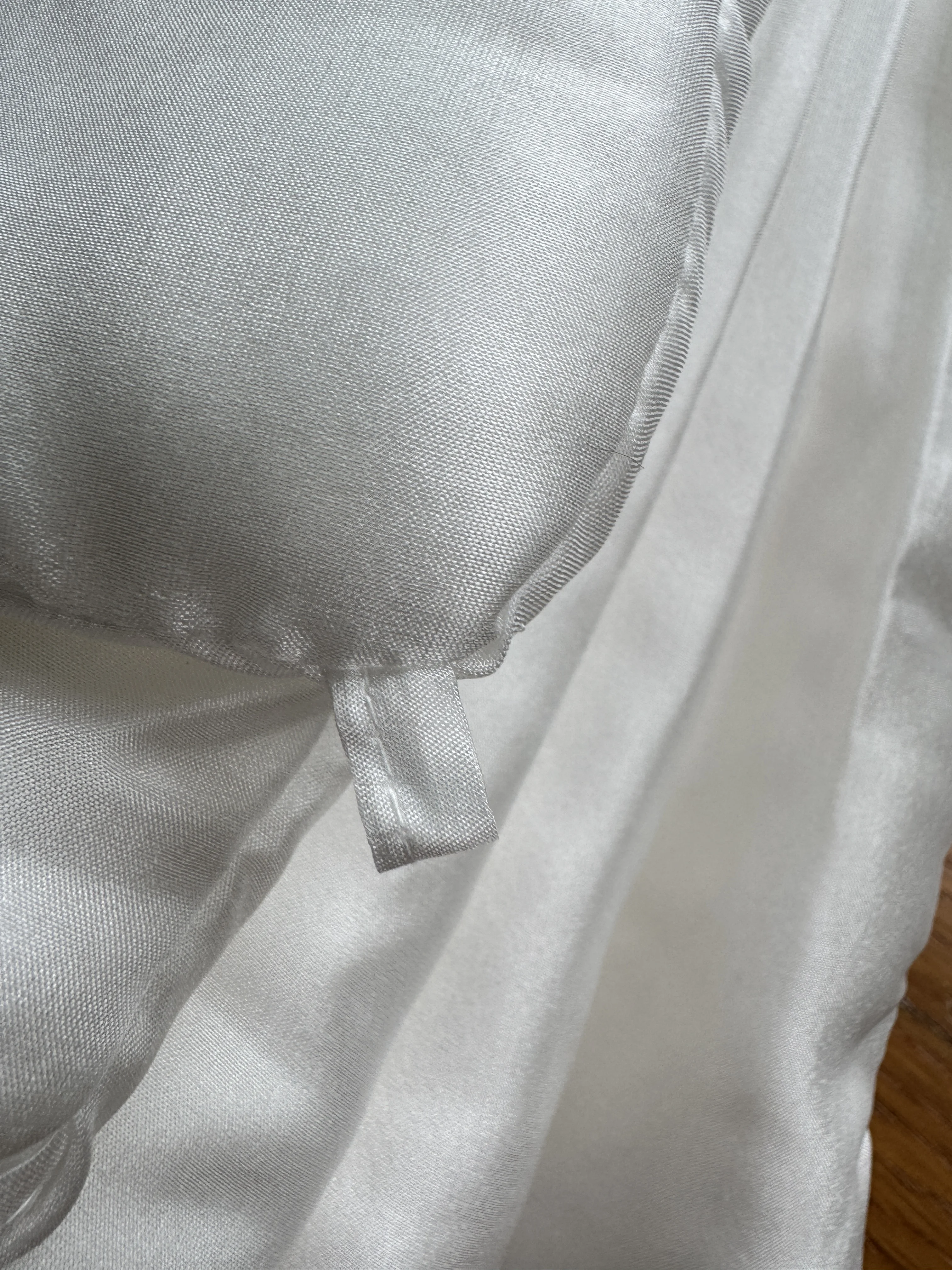 Four Season,100% Mulberry Silk Filled Duvet, Pure Silk Comforter Super Light With 8 Mm Silk Pongee Shell Cover Customize SS01