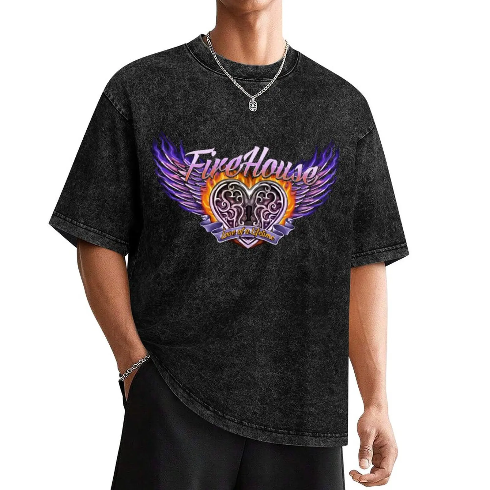 

Music Gift of FireHouse Band Tribute Design T-Shirt summer clothes tops cute tops graphics luxury clothes men