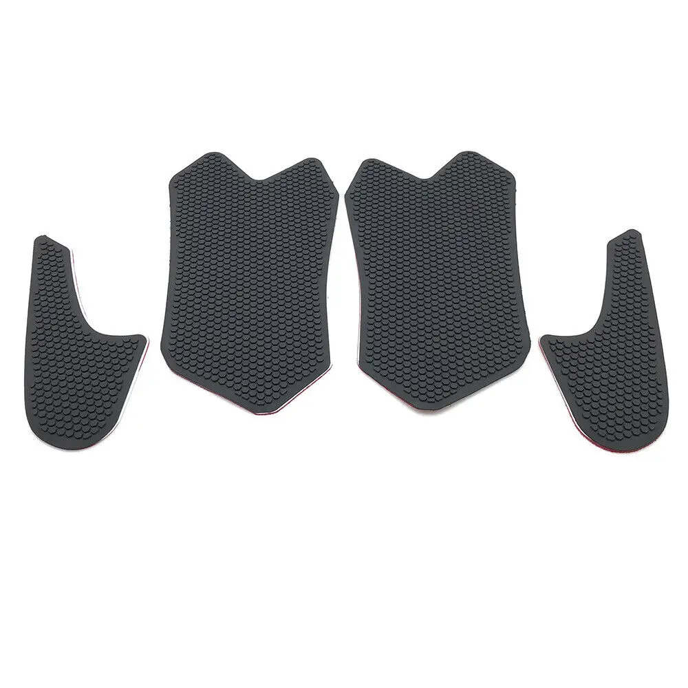 Fuel Tank Side Knee Anti Slip Silicone Pads -Enhance Grip Stability Style Riding for DUCATI PANIGALE 899 959 1199 1299